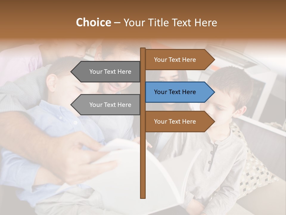 Sweet Father Lovely PowerPoint Template