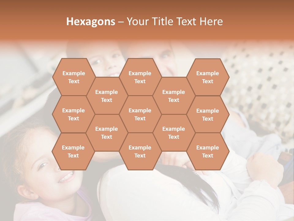 Woman Man Content PowerPoint Template