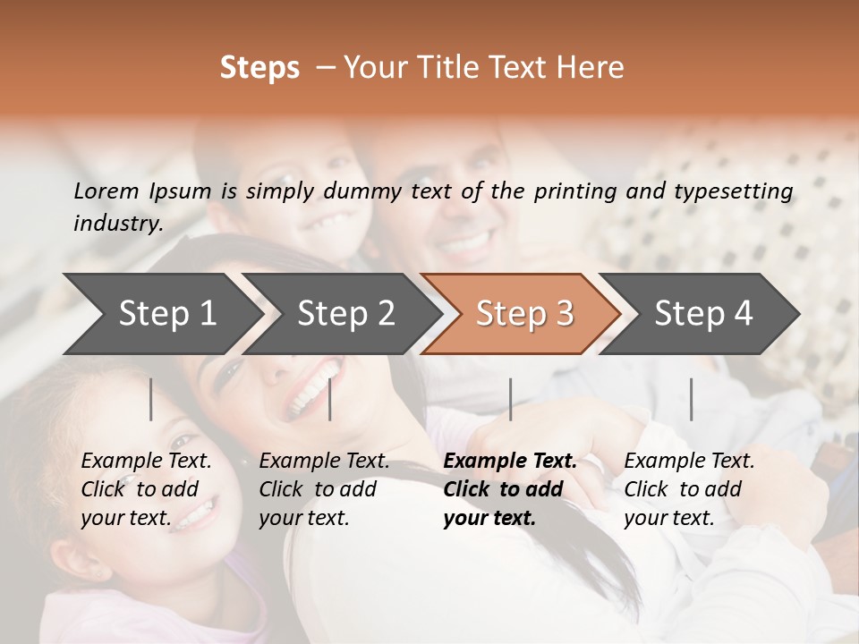 Woman Man Content PowerPoint Template