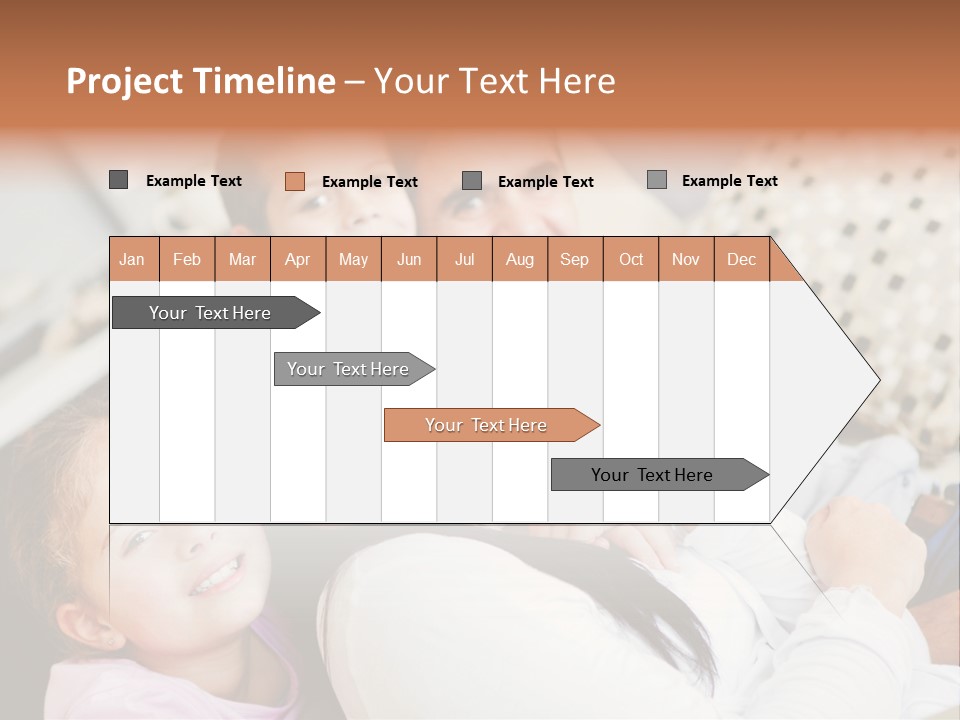 Woman Man Content PowerPoint Template