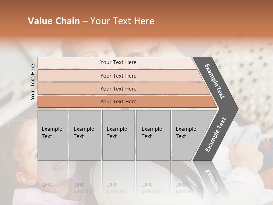 Woman Man Content PowerPoint Template