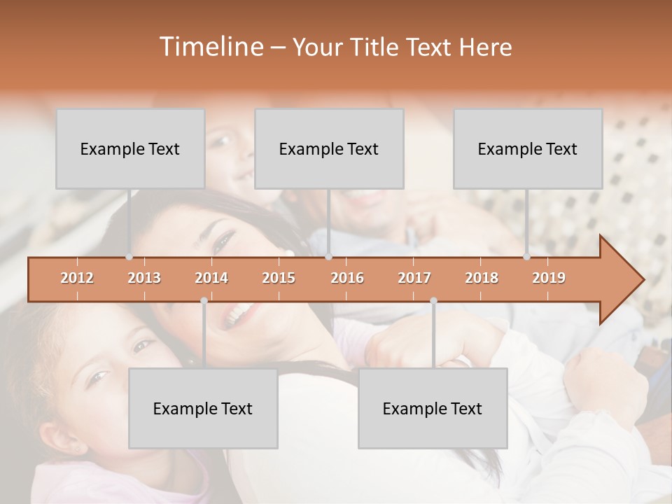 Woman Man Content PowerPoint Template
