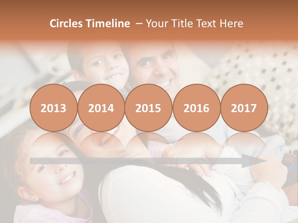 Woman Man Content PowerPoint Template