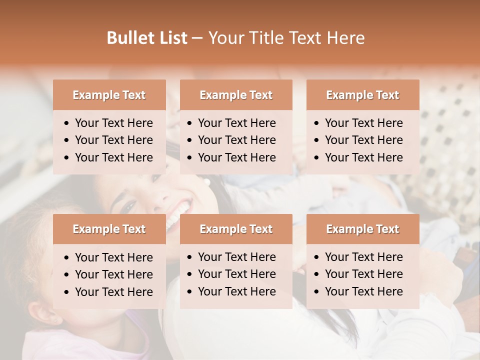 Woman Man Content PowerPoint Template