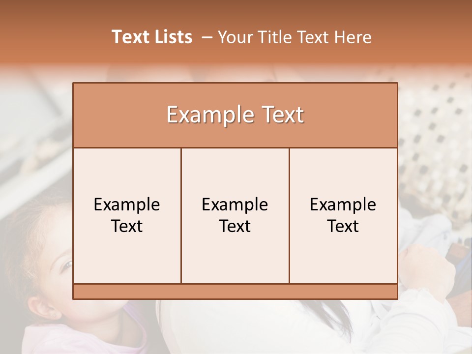 Woman Man Content PowerPoint Template