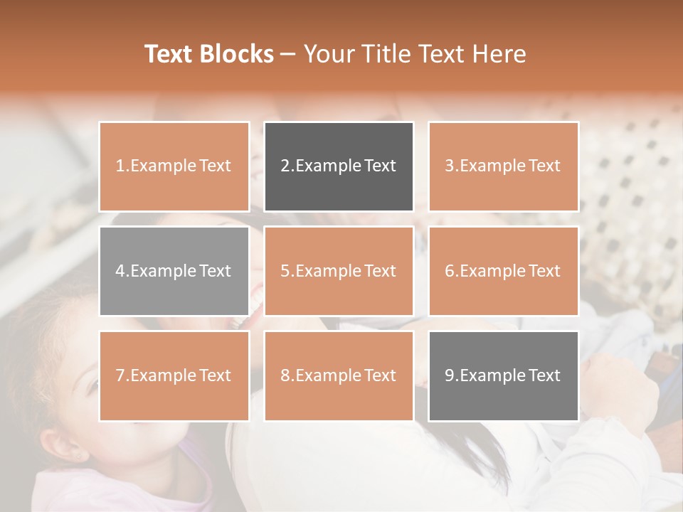 Woman Man Content PowerPoint Template