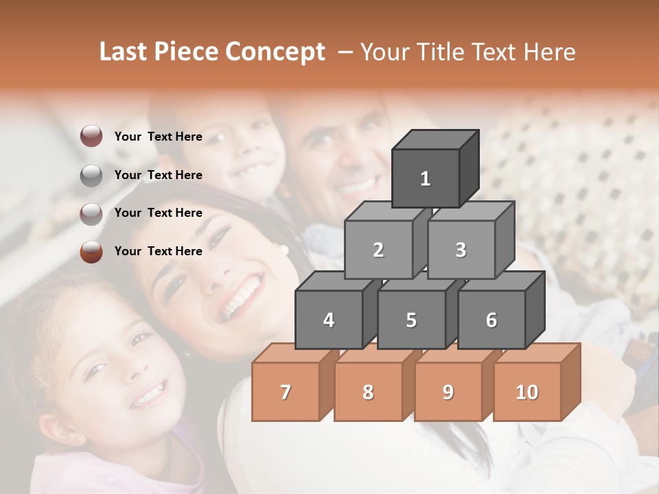 Woman Man Content PowerPoint Template