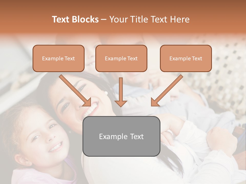 Woman Man Content PowerPoint Template