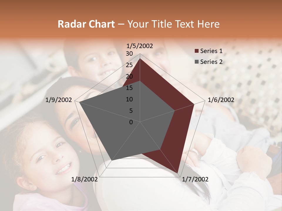 Woman Man Content PowerPoint Template