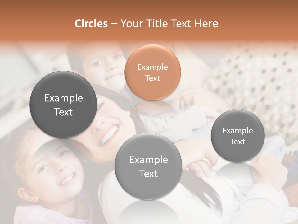 Woman Man Content PowerPoint Template