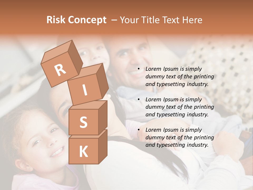 Woman Man Content PowerPoint Template