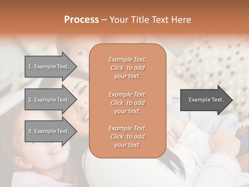 Woman Man Content PowerPoint Template