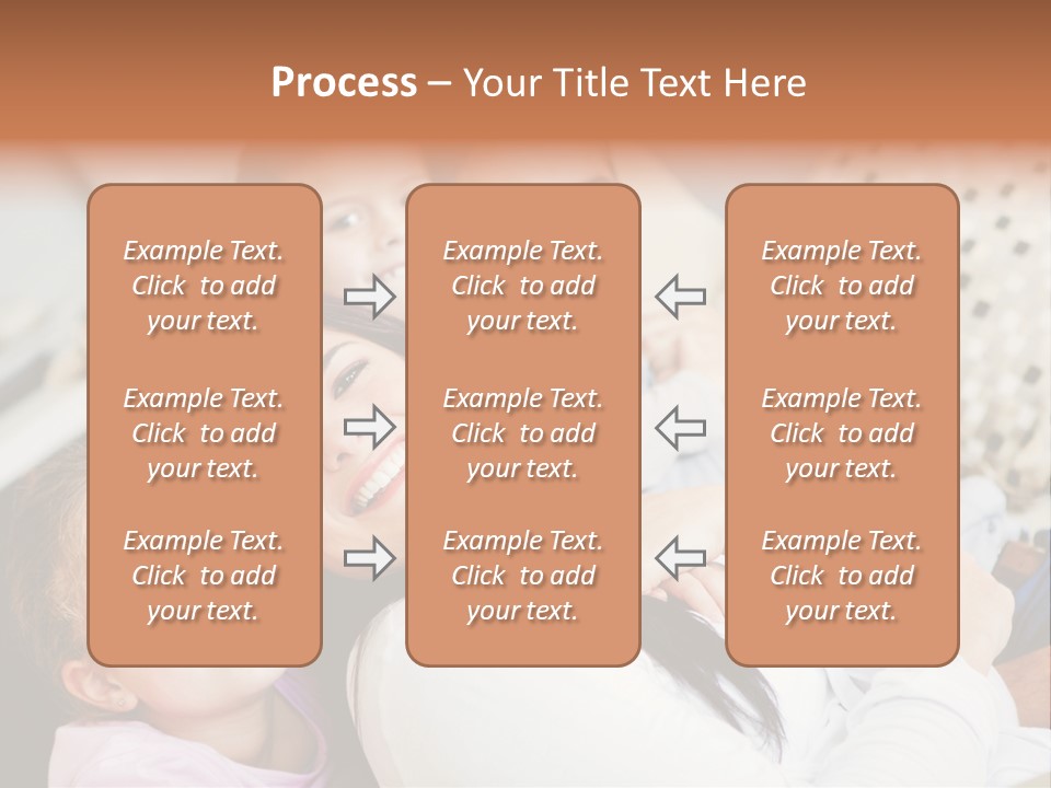 Woman Man Content PowerPoint Template