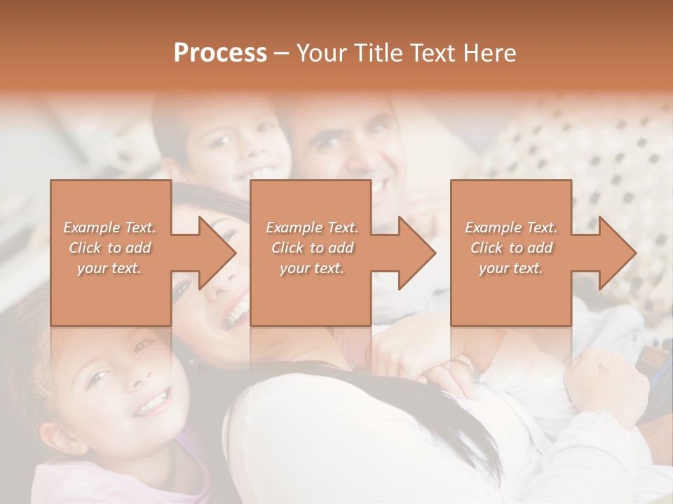 Woman Man Content PowerPoint Template