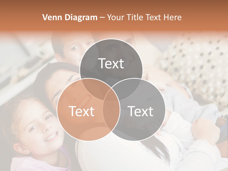 Woman Man Content PowerPoint Template