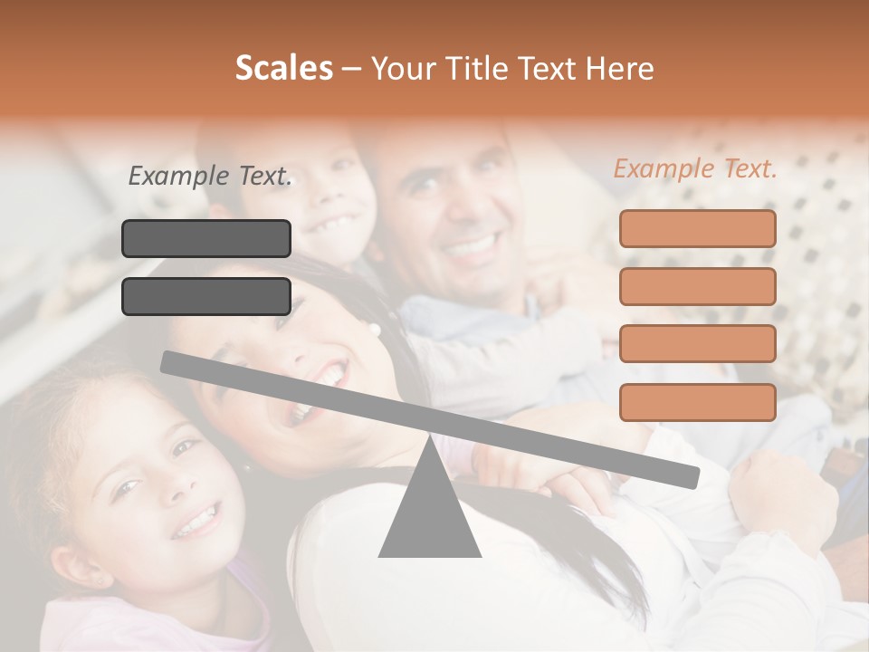 Woman Man Content PowerPoint Template