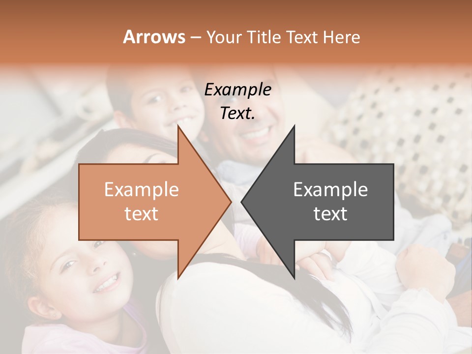 Woman Man Content PowerPoint Template