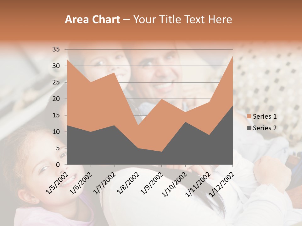 Woman Man Content PowerPoint Template