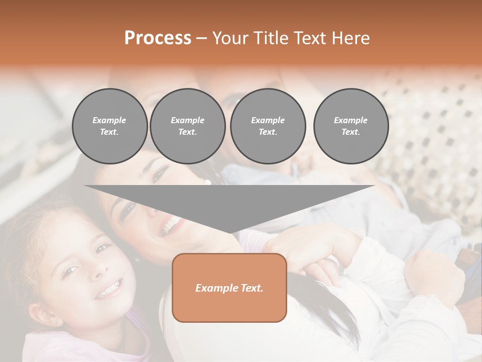 Woman Man Content PowerPoint Template