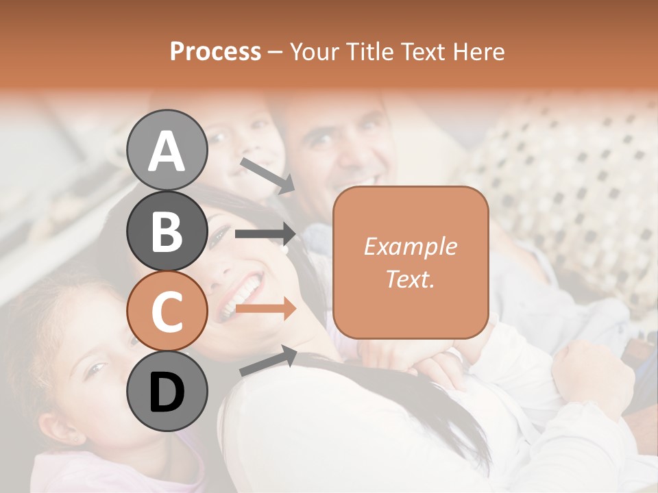 Woman Man Content PowerPoint Template