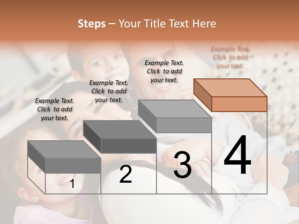 Woman Man Content PowerPoint Template