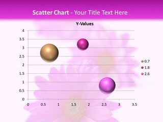 Beauty Postcard Purple PowerPoint Template