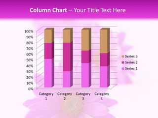 Beauty Postcard Purple PowerPoint Template