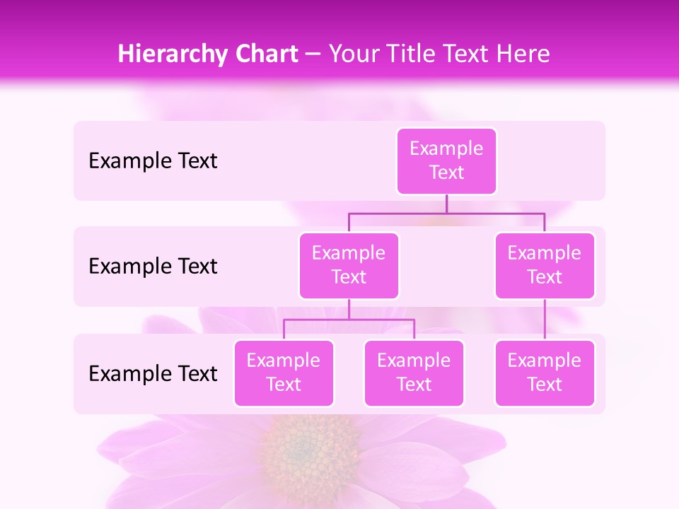 Beauty Postcard Purple PowerPoint Template