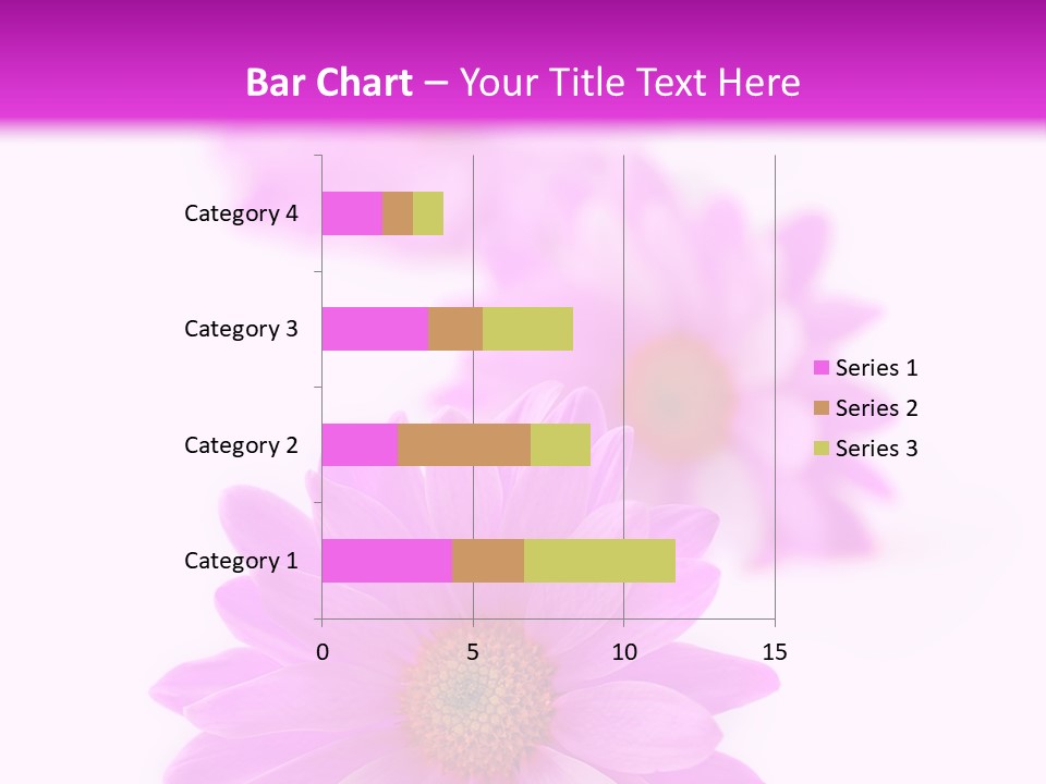 Beauty Postcard Purple PowerPoint Template