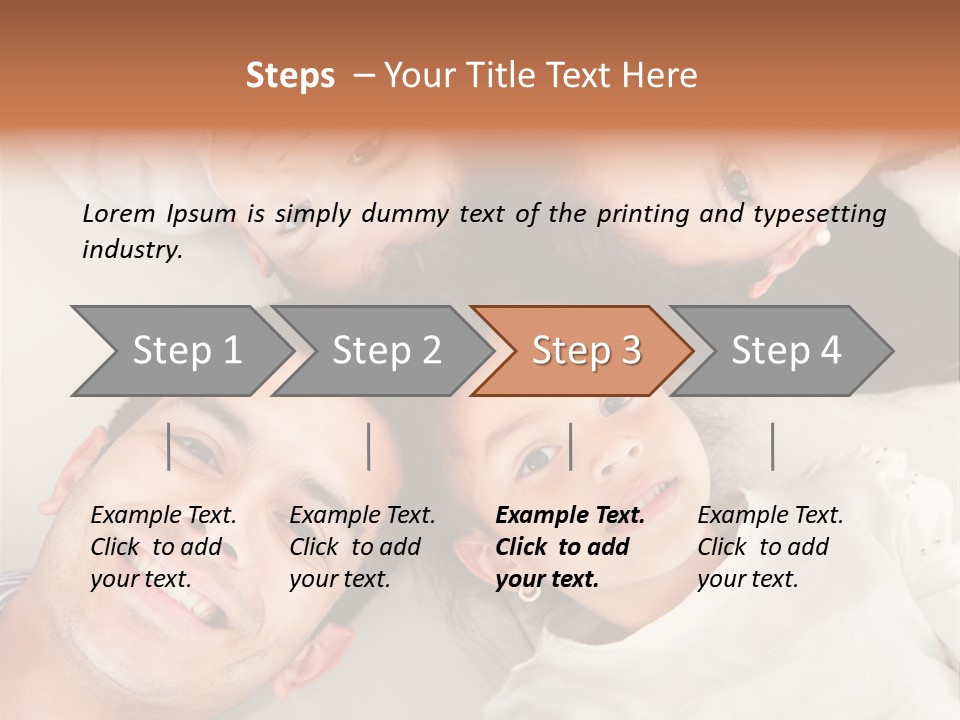 Content Cheerful Casual PowerPoint Template
