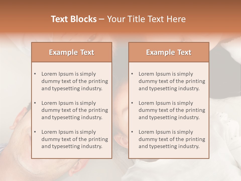 Content Cheerful Casual PowerPoint Template
