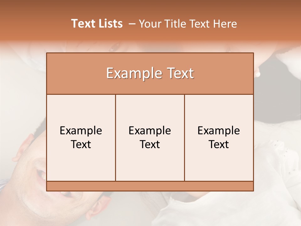 Content Cheerful Casual PowerPoint Template