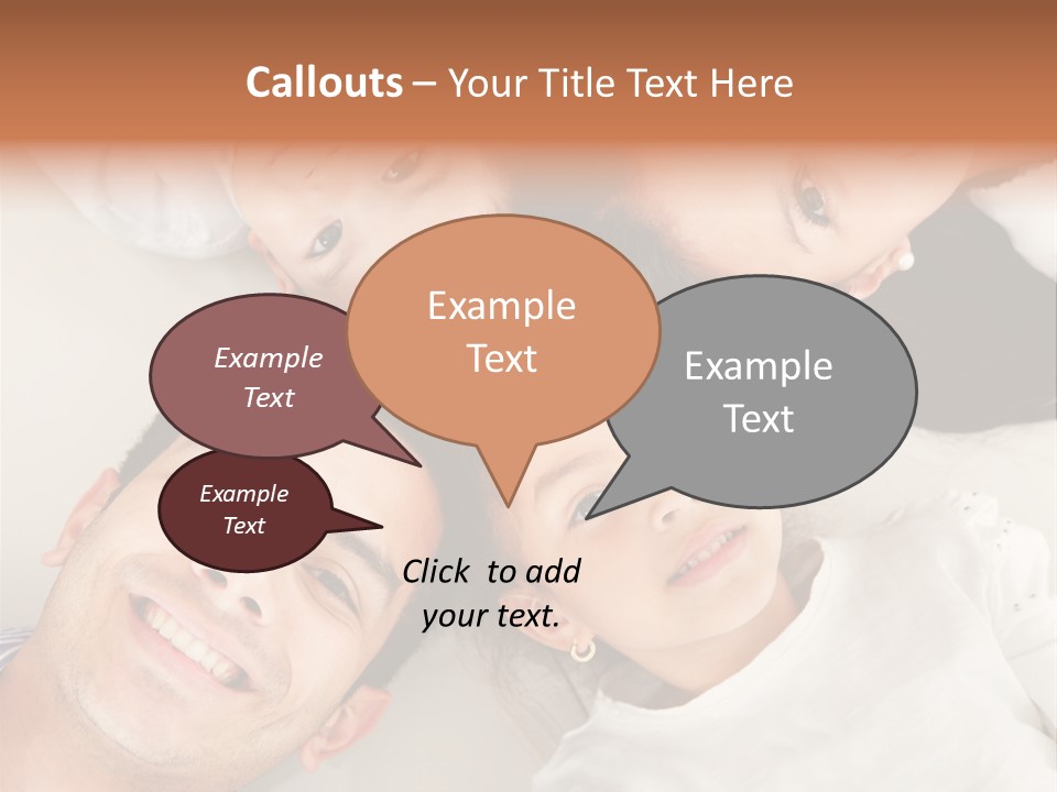 Content Cheerful Casual PowerPoint Template