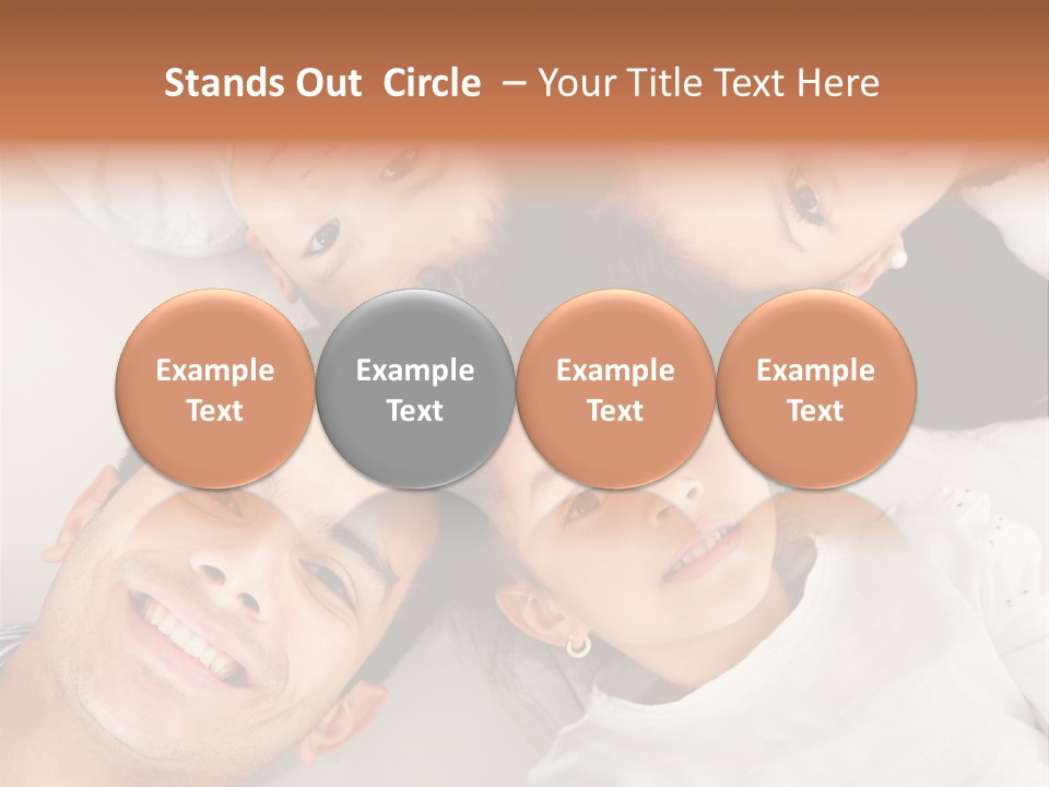 Content Cheerful Casual PowerPoint Template