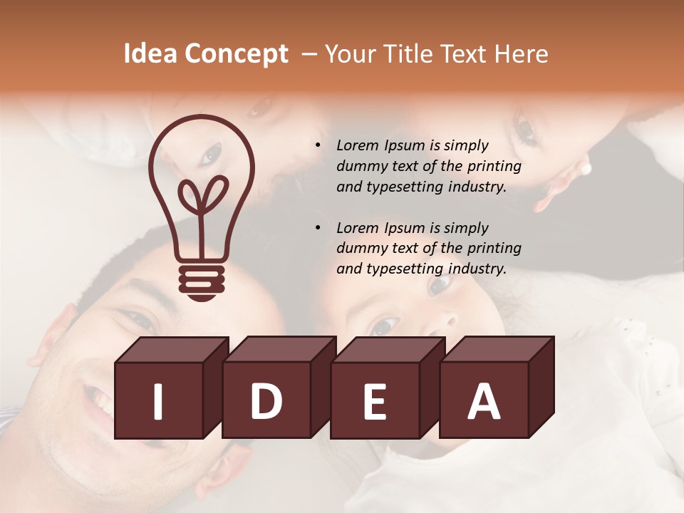 Content Cheerful Casual PowerPoint Template