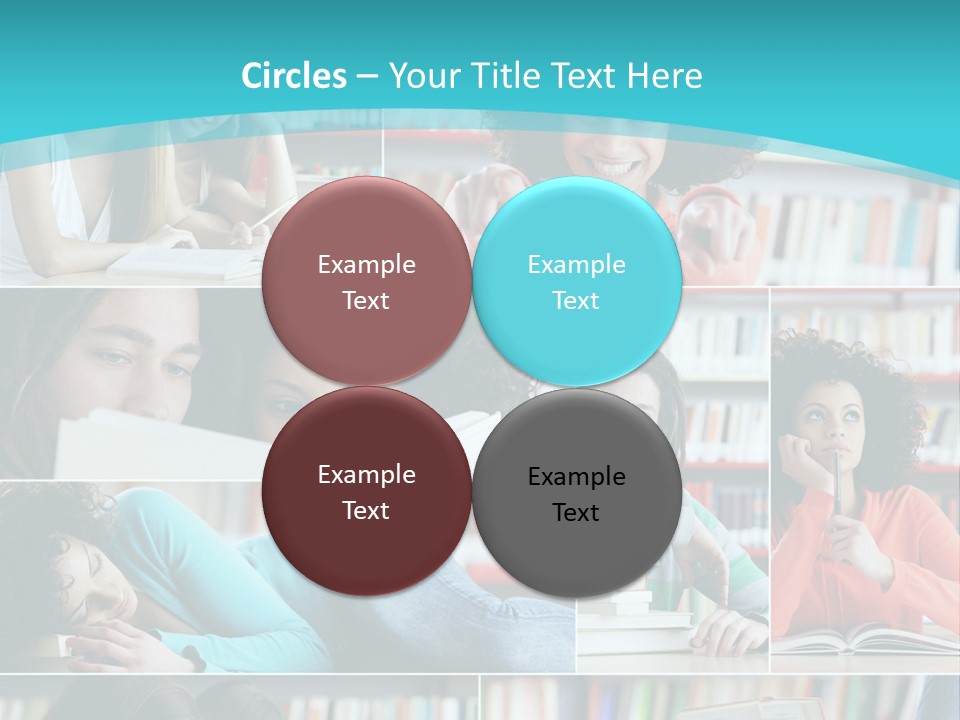 Young Man Book Cool PowerPoint Template