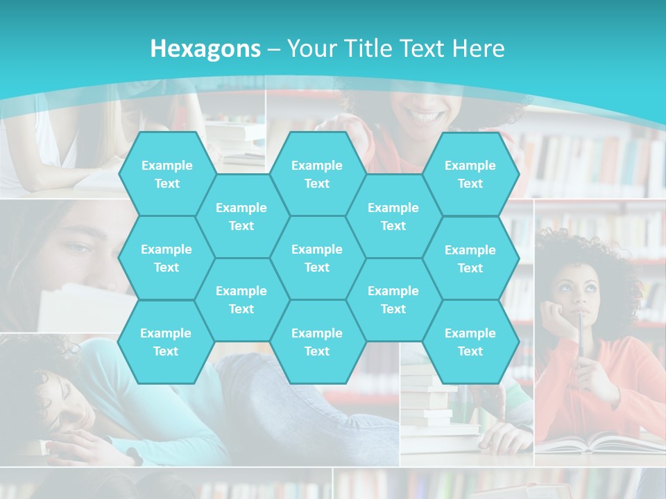 Young Man Book Cool PowerPoint Template