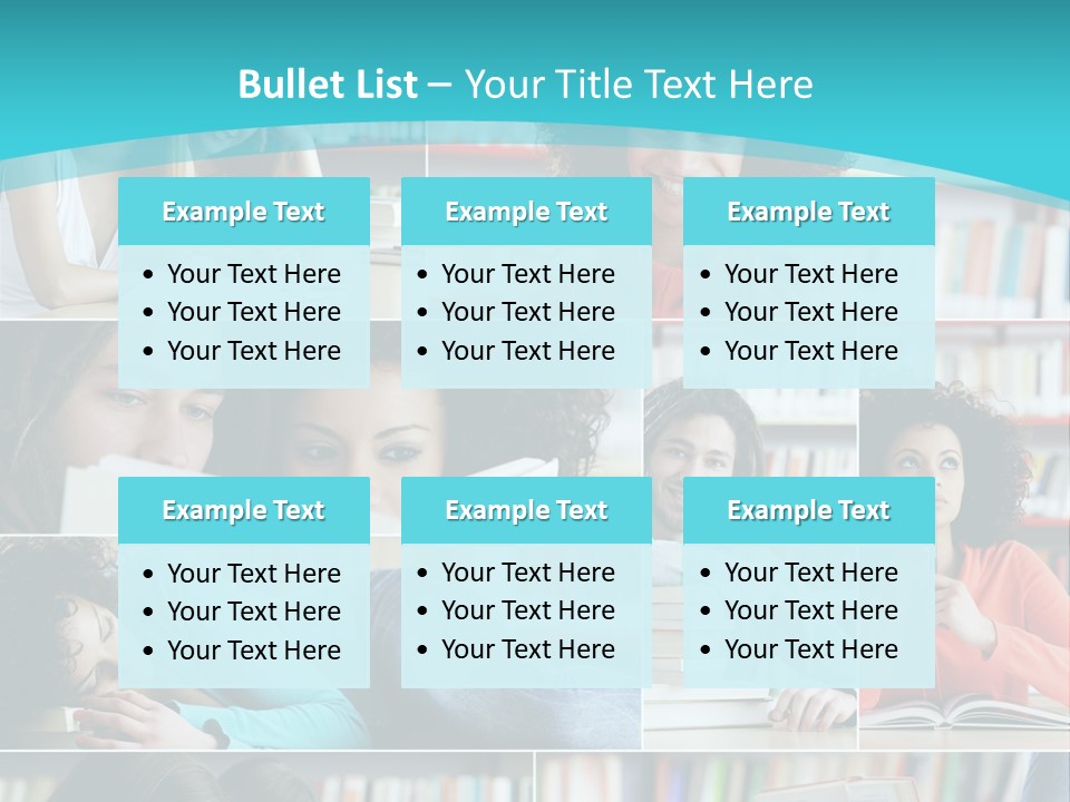 Young Man Book Cool PowerPoint Template