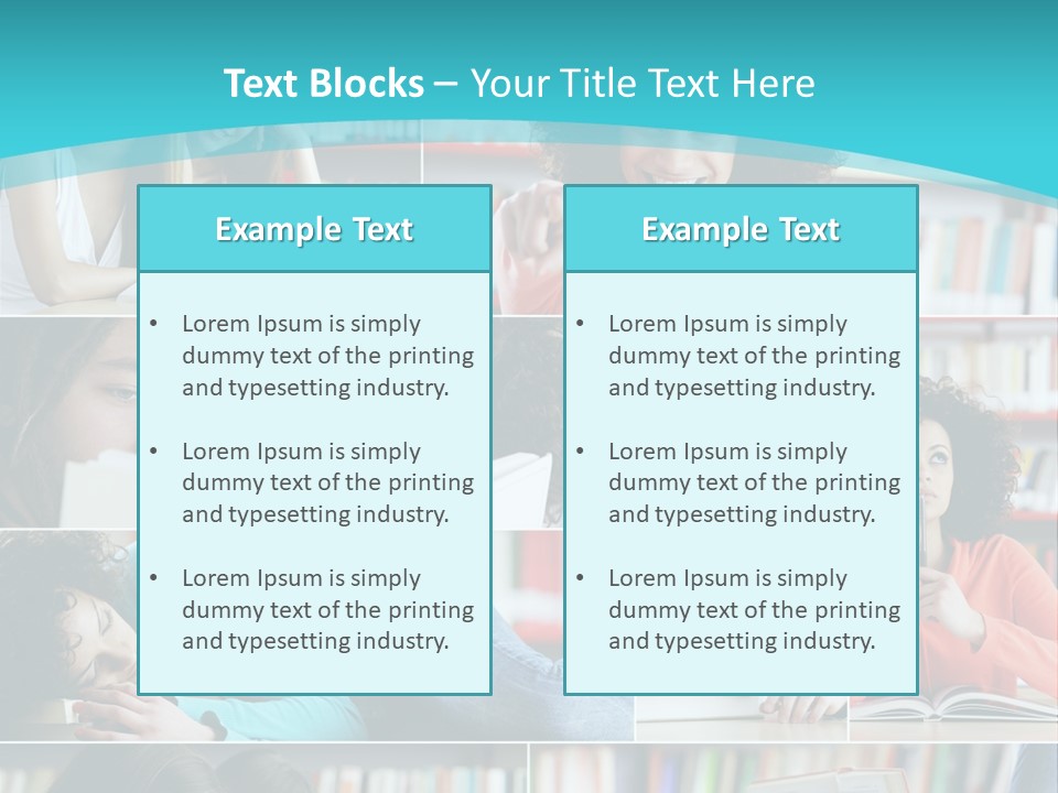 Young Man Book Cool PowerPoint Template