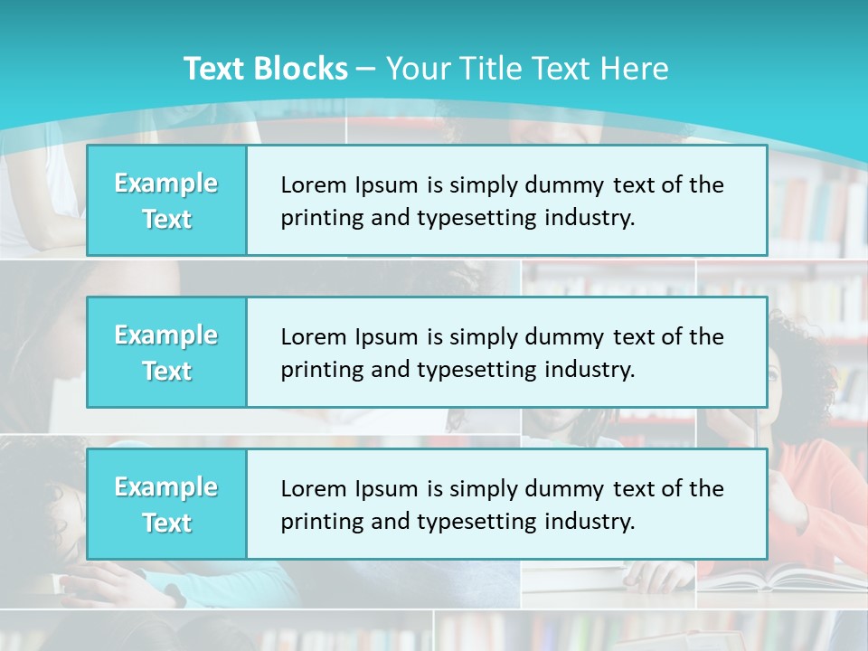 Young Man Book Cool PowerPoint Template