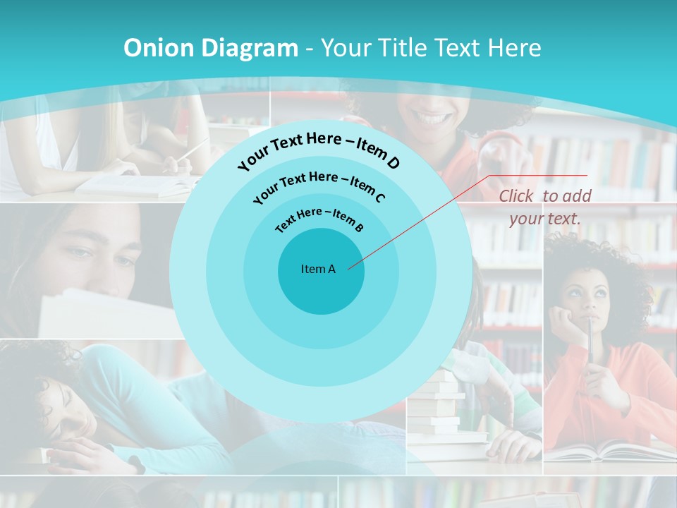 Young Man Book Cool PowerPoint Template