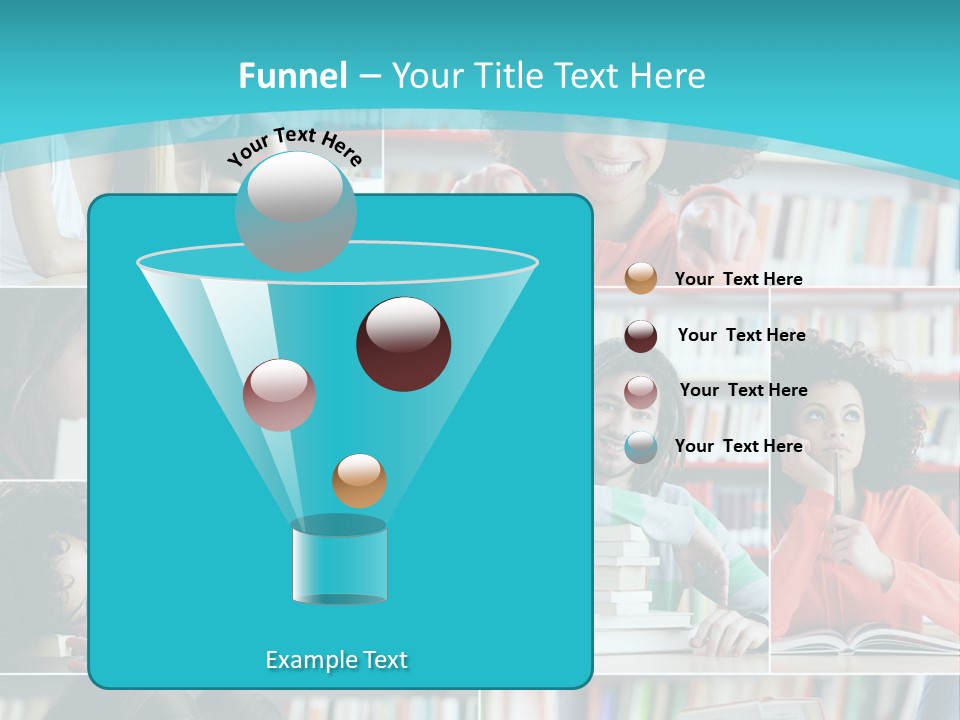 Young Man Book Cool PowerPoint Template