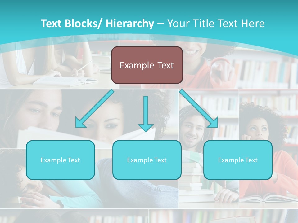 Young Man Book Cool PowerPoint Template