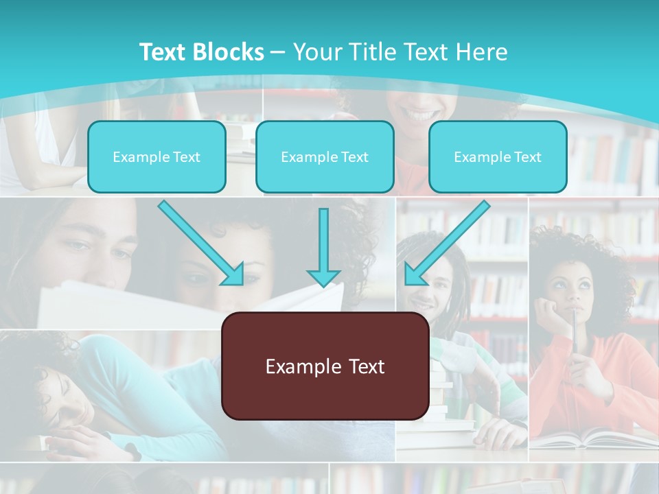 Young Man Book Cool PowerPoint Template