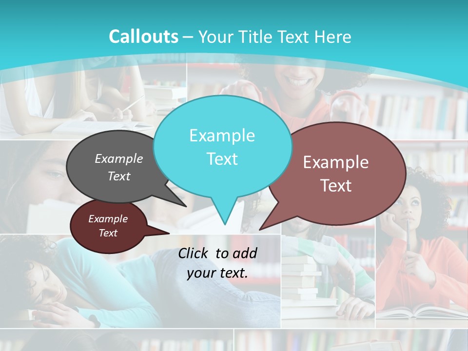 Young Man Book Cool PowerPoint Template