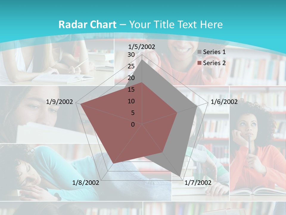 Young Man Book Cool PowerPoint Template