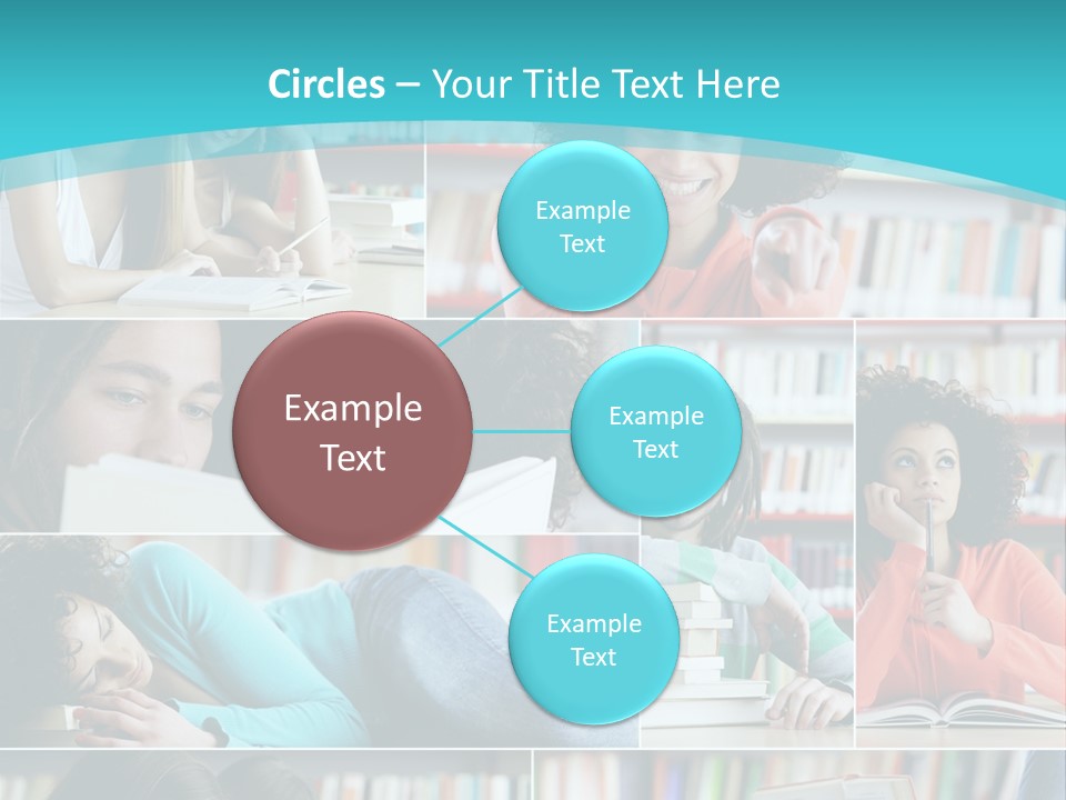 Young Man Book Cool PowerPoint Template