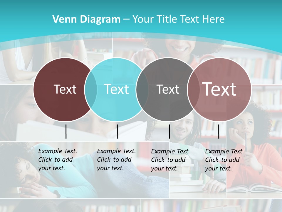Young Man Book Cool PowerPoint Template