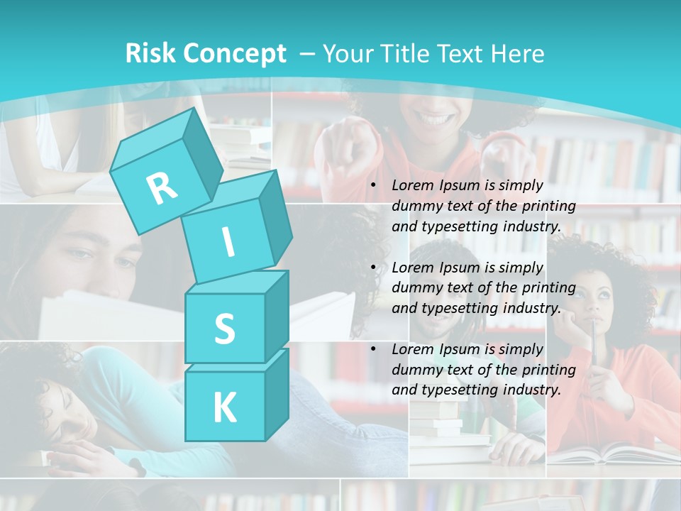 Young Man Book Cool PowerPoint Template