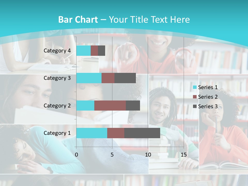 Young Man Book Cool PowerPoint Template
